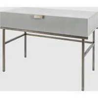 Lucy Dressing Table with 1 Drawer - Grey Oak