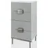 Lucy Tall Chest of 4 Drawers - Grey Oak
