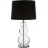 Lukano Table Lamp - Black, Glass
