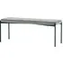 Luling Velvet Dining Bench - Grey