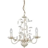 Lullaby Wall Hung 3 Pendant Light - Brass, White alternate view