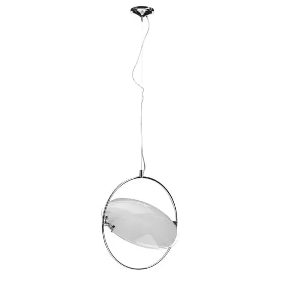 Lunarto Small Pendant Light - White, Glass image