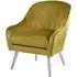 Luxury Armchair - Mustard, Velvet