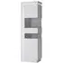 Lyco Tall Display Cabinet Left with LED - White