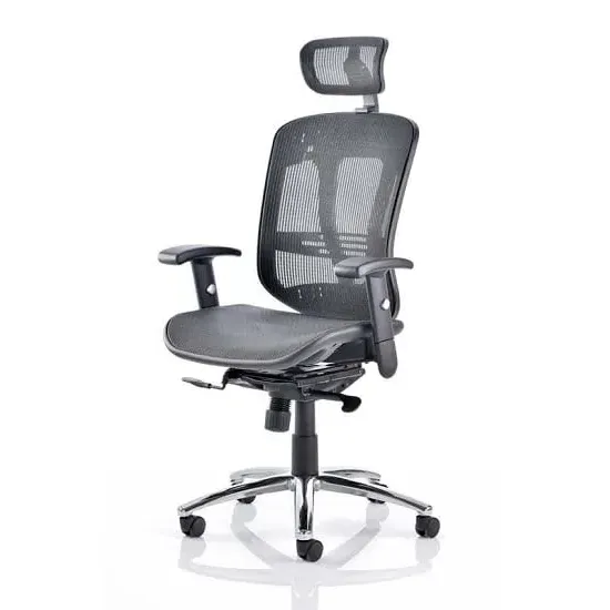 Lydock Mesh Executive Chair with Headrest - Black product