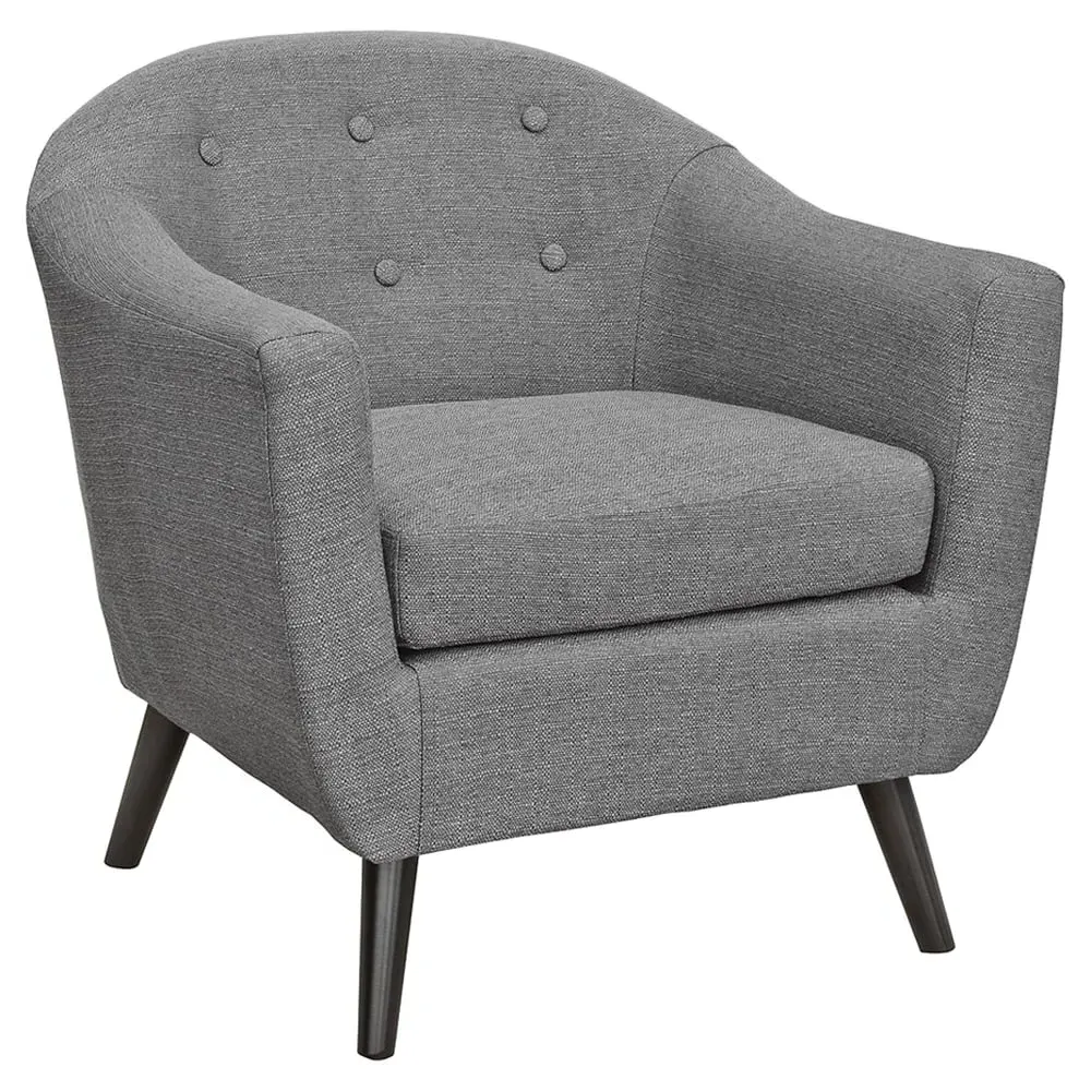 Lynchburg Fabric Bedroom Chair - Grey image