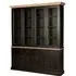 Lyox 8 Doors 4 Drawers Display Cabinet - Black, Oak