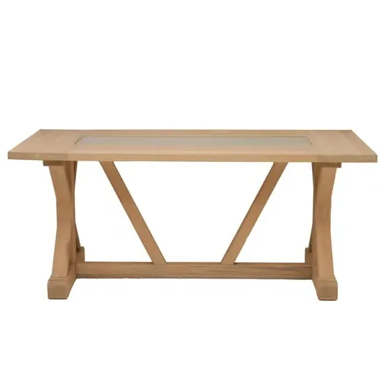 Lyox Rectangular Dining Table - Oak