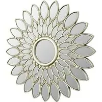 Lyrrot Wall Mirror - Silver