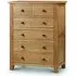Mabli Tall Chest of Drawers - Waxed Oak