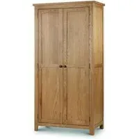 Mabli Two Door Wardrobe - Waxed Oak