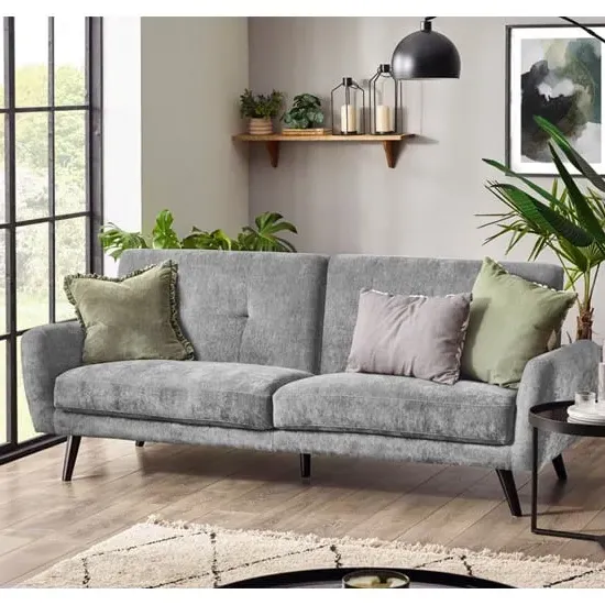 Macia Mobus Fabric Sofa Bed - Dove Grey