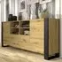 Macon 4-Door Sideboard - Artisan Oak, Laminated Board