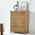 Macon 6 Drawer Chest - Oak