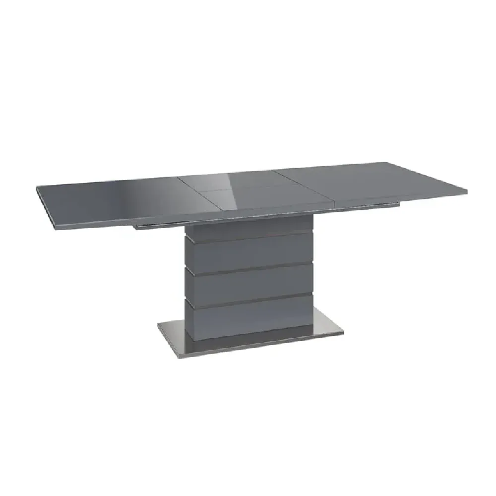 Macon Extendable Dining Table with Butterfly Extension - Grey image