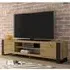 Macon Large TV Stand with 2 Doors - Artisan Oak