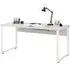 Macon Rectangular Laptop Desk - Platinum Grey