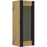 Macon Wall Display Cabinet with 1 Door - Artisan Oak