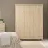 Macron 3-Door Wardrobe - Oak