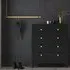 Macron 5 Drawer Chest - Matt Black