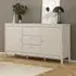 Macron Sideboard with 2 Doors 3 Drawers - Cashmere