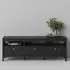 Macron TV Stand with 3 Drawers - Black, Wood