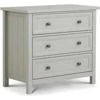 Madge 3-Drawer Chest of Drawers - Dove Grey
