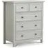 Madge 5-Drawer Chest of Drawers - Dove Grey