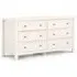 Madge 6-Drawer Chest of Drawers - White