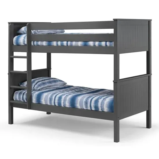 Madge Bunk Bed - Anthracite, Pine
