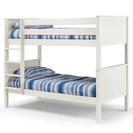 Madge Bunk Bed - White, Pine