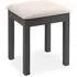 Madge Dressing Stool - Anthracite, Pine