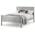 Madge King Size Bed Frame - Dove Grey, Pine