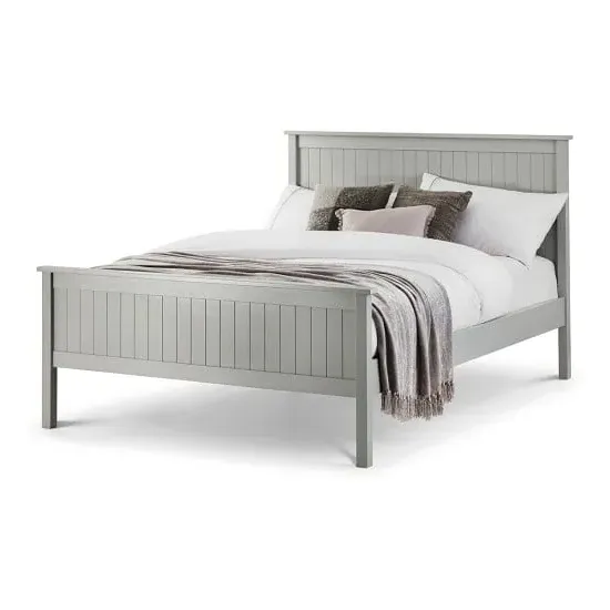 Madge Single Bed Frame - Dove Grey, Pine