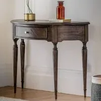 Madisen Console Table with 1 Drawer - Coffee