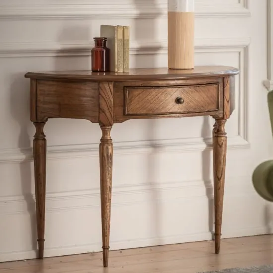 Madisen Console Table with Drawer - Peroba