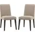 Madisen Dining Chairs - Grey, Fabric