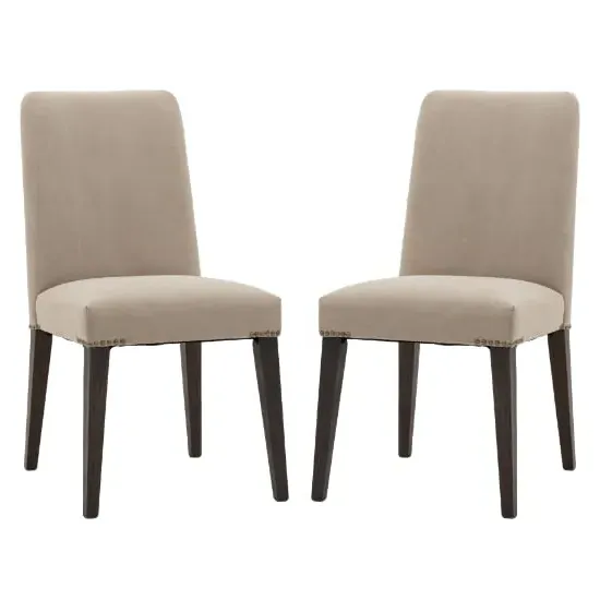 Madisen Dining Chairs - Grey, Fabric
