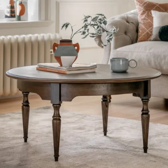 Madisen Round Coffee Table - Coffee