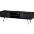 Madoca TV Stand with Drawers - Dark Grey, Pine Wood