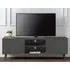 Madra TV Stand with 2 Doors - Grey, MDF