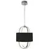 Madrid Pendant Light - Black, Chrome