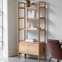 Madrina Open Display Unit - Oak