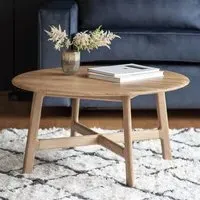 Madrina Round Coffee Table - Oak