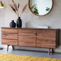 Madrina Sideboard with 3 Drawers - Walnut Wood