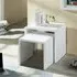 Magaly Nest of Tables - White High Gloss