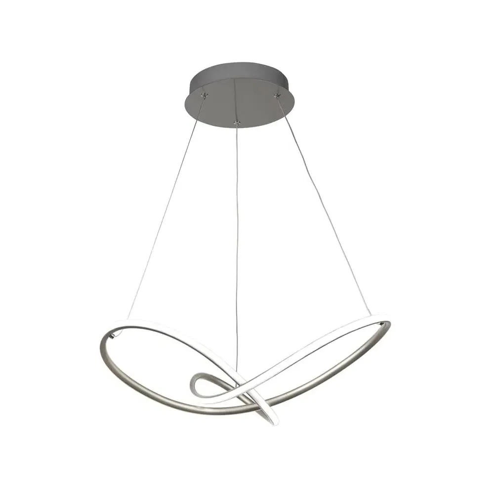 Magic LED Ceiling Pendant Light - Satin Silver image
