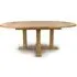 Magna Extending Round Dining Table - Oak