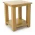 Magna Square End Table - Oak