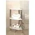 Maine 3 Tier Corner Display Unit - White